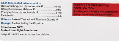 Cof Q Dx Strip Of 10 Tablets