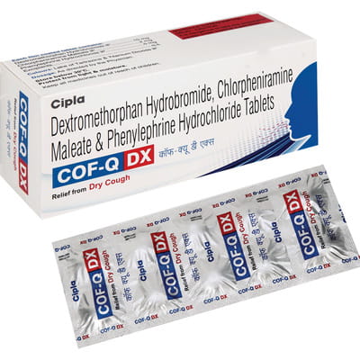 Cof Q Dx Strip Of 10 Tablets