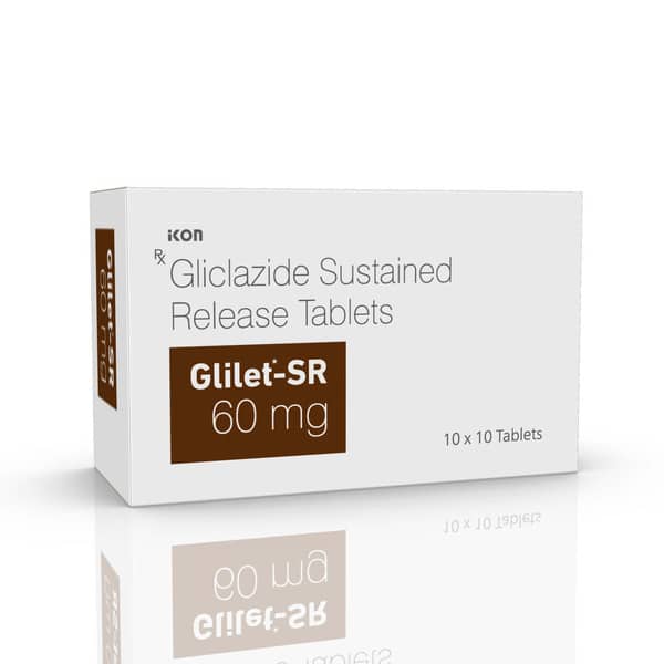 Glilet Sr 60mg Strip Of 10 Tablets