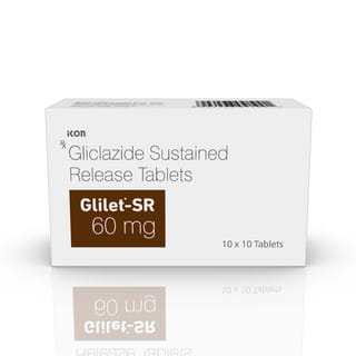 Glilet Sr 60mg Strip Of 10 Tablets