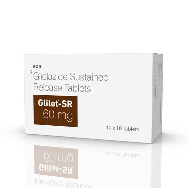 Glilet Sr 60mg Strip Of 10 Tablets