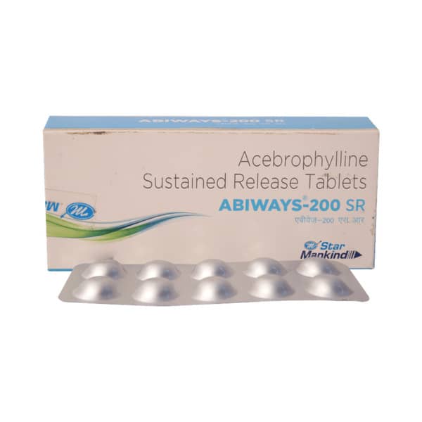 Abiways Sr 200 Strip Of 10 Tablets