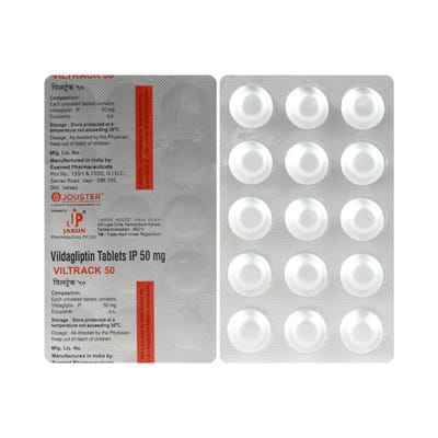 Viltrack 50 Strip Of 15 Tablets