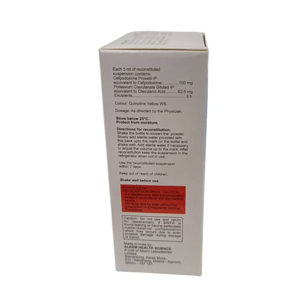 Swich Cv 100mg Pineapple Flavour Bottle Of 30ml Dry Syrup