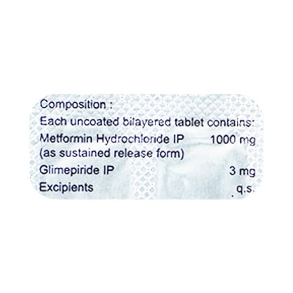 Apriglim Mf3 Strip Of 15 Tablets