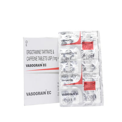 Vasograin Ec Strip Of 20 Tablets