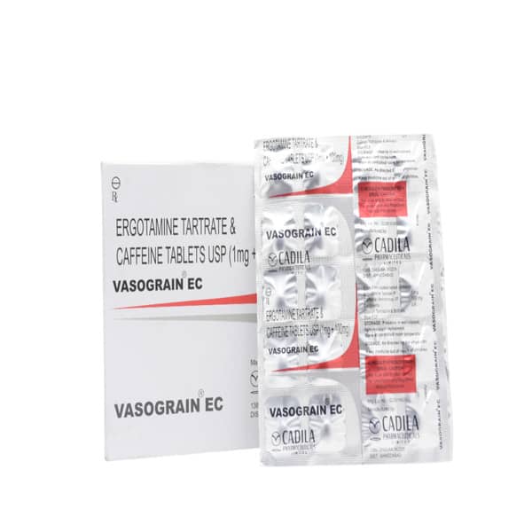 Vasograin Ec Strip Of 20 Tablets