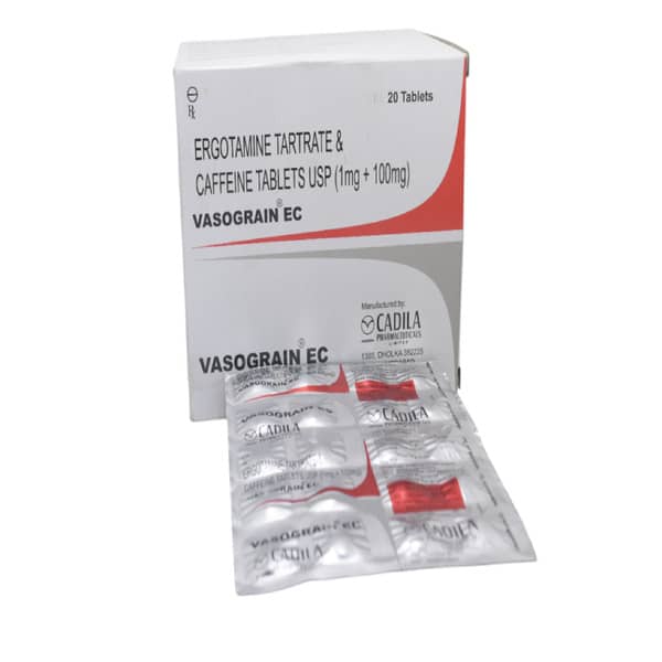 Vasograin Ec Strip Of 20 Tablets