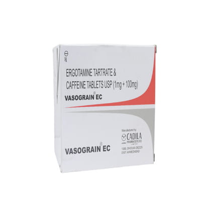 Vasograin Ec Strip Of 20 Tablets