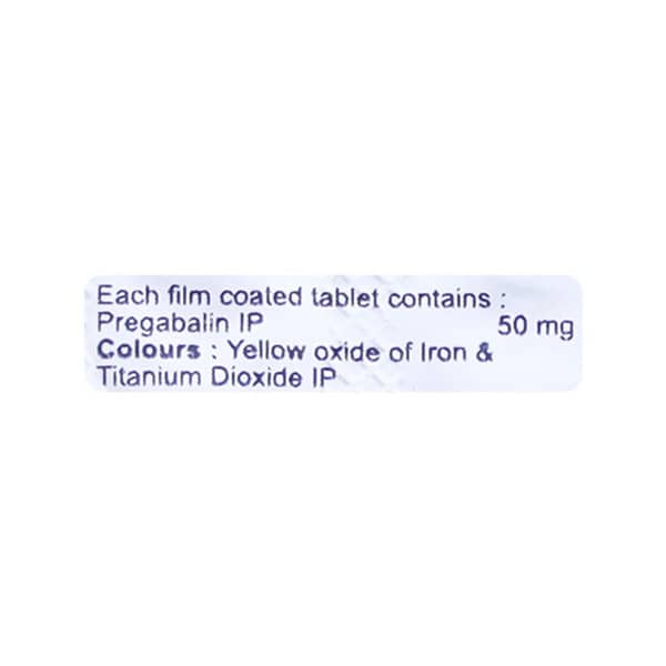 Gabafix 50 Strip Of 10 Tablets