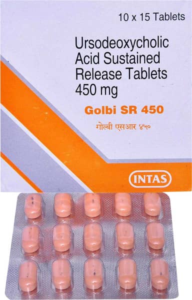 Golbi Sr 450mg Strip Of 15 Tablets