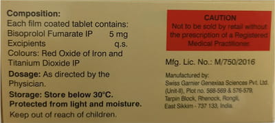 Bisonext 5mg Strip Of 15 Tablets