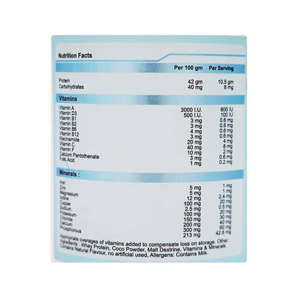Profull Swiss Chocolate Flavour Sugar Free Jar Of 500gm Oral Powder