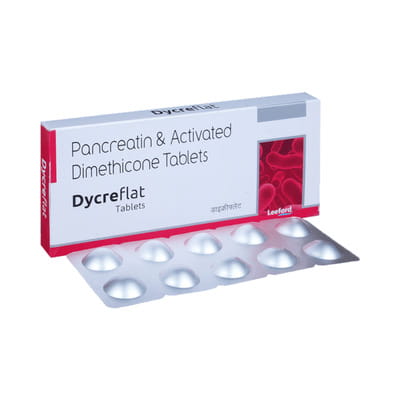 Dycreflat Strip Of 10 Tablets