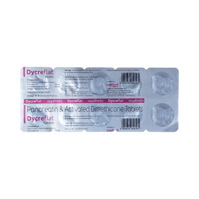 Dycreflat Strip Of 10 Tablets