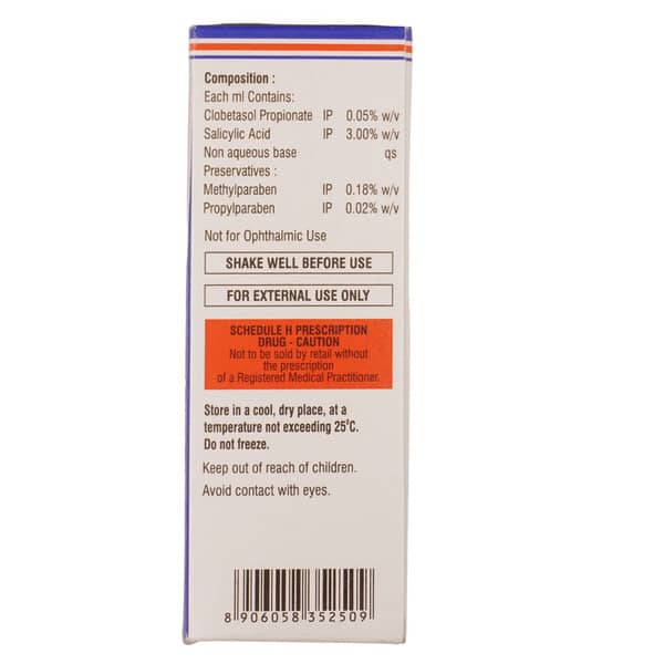 Propysalic Plus 3% Bottle Of 30ml Lotion