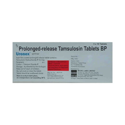 Uronex Strip Of 10 Tablets