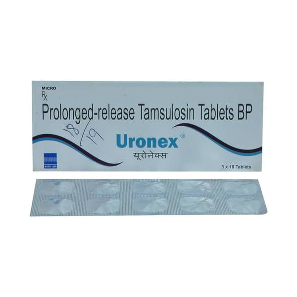 Uronex Strip Of 10 Tablets
