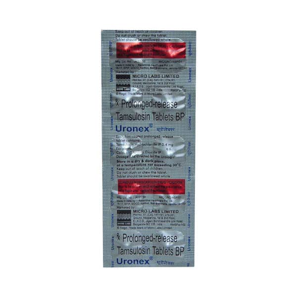 Uronex Strip Of 10 Tablets