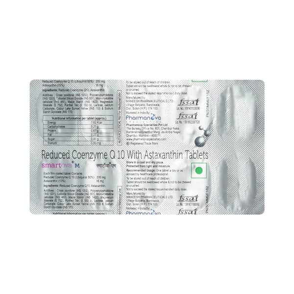 Smartova M Strip Of 10 Capsules