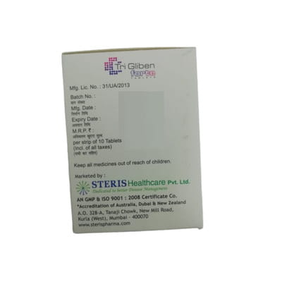Tri Gliben Forte Strip Of 10 Tablets