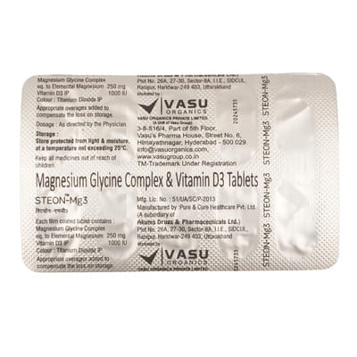 Steon Mg3 Strip Of 10 Tablets