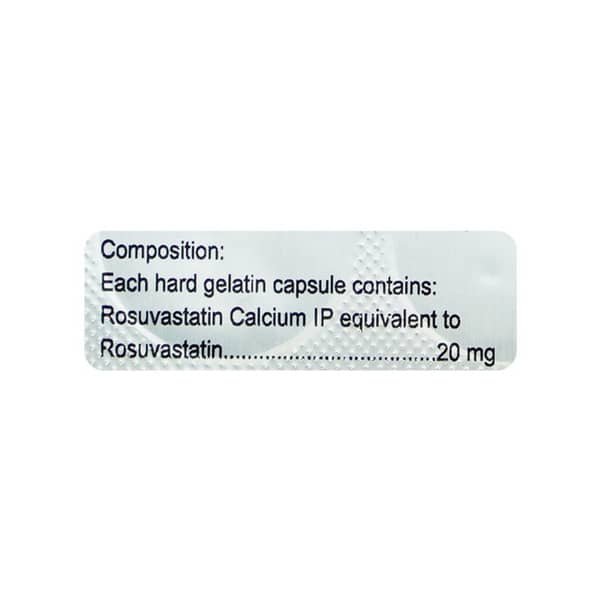 Rosurica Cv 20mg Strip Of 10 Capsules