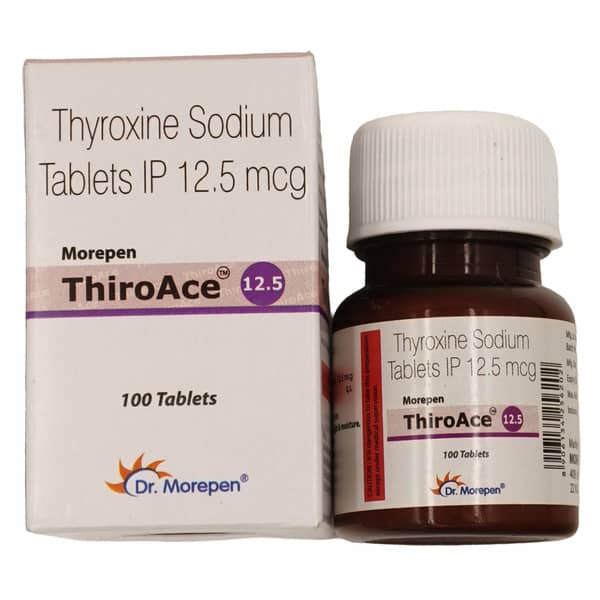 Thiroace 12.5Mcg Bottle Of 100 Tablets