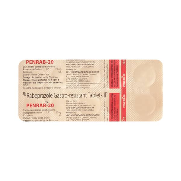 Penrab 20mg Strip Of 10 Tablets
