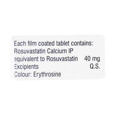 Rosuless 40mg Strip Of 15 Tablets