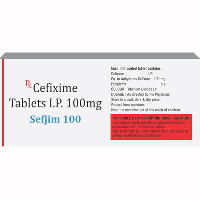 Sefjim 100mg Strip Of 10 Tablets