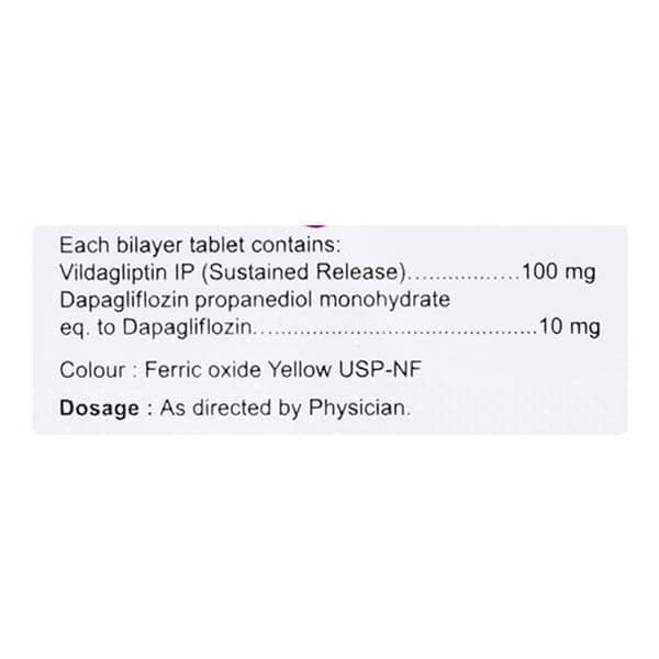 Gluvilda D 10mg Strip Of 10 Tablets