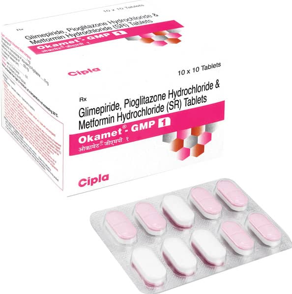 Okamet Gmp 1mg Strip Of 10 Tablets