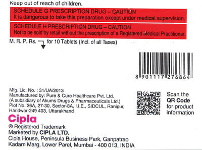 Okamet Gmp 1mg Strip Of 10 Tablets