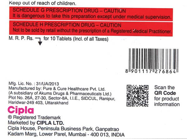 Okamet Gmp 1mg Strip Of 10 Tablets
