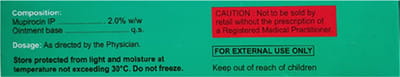 Mupicip 2% Tube Of 15gm Ointment