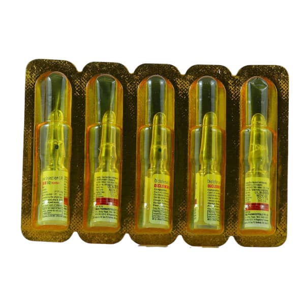 New Diclowin Aq Ampoule Of 1Ml Injection