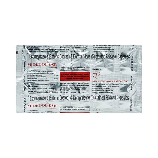 Miokool Dsr Strip Of 10 Capsules