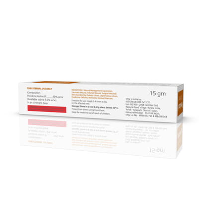 Povizox 10% Tube Of 15gm Ointment