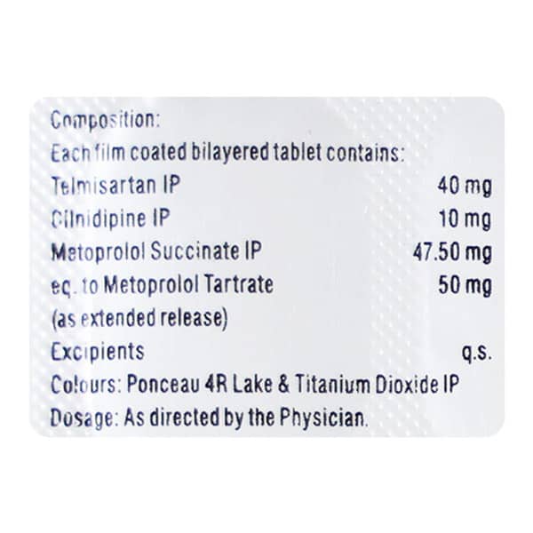 Metosartan Ln 50mg Strip Of 10 Tablets