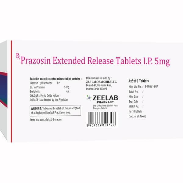 Zosimin 5mg Er Strip Of 10 Tablets