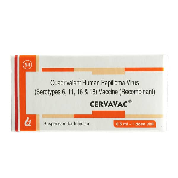 Cervavac Vial Of 0.5Ml Suspension For Vaccine