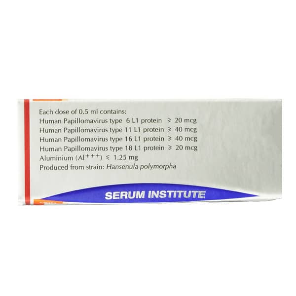 Cervavac Vial Of 0.5Ml Suspension For Vaccine