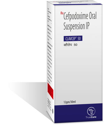 Clavcep 50mg Bottle Of 30ml Dry Syrup