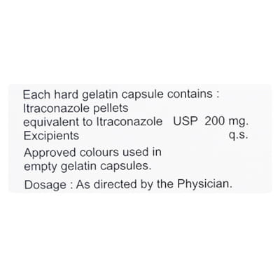 Itrafung 200mg Strip Of 10 Capsules