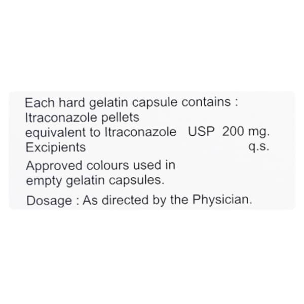 Itrafung 200mg Strip Of 10 Capsules
