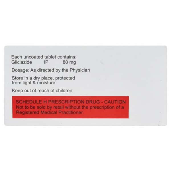 Glycinorm 80mg Strip Of 15 Tablets