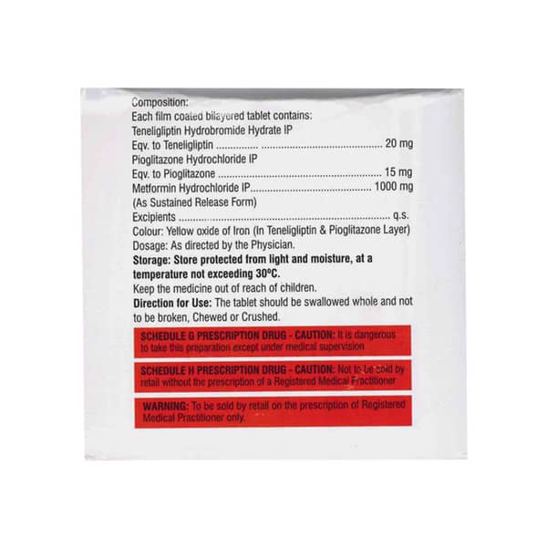 Tendia Mp 1000mg Strip Of 10 Tablets