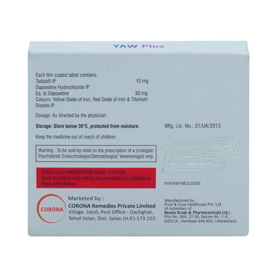 Yaw Plus Strip Of 4 Tablets