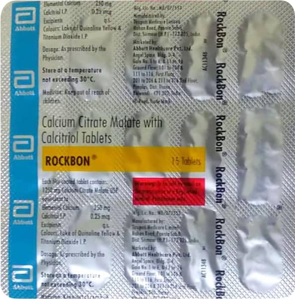Rockbon Strip Of 15 Tablets